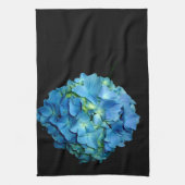 Blaue bläuliche Blume Hydrangea Handtuch (Vertikal)