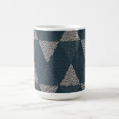 Blaue Bleiglas-Diamant Kaffeetasse (Mittel)
