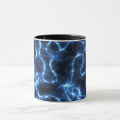 Blaue Blitz-Tasse Tasse (Zentrum)