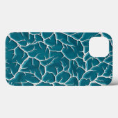 Blaue Blitze-Textur iPhone-Hülle Design Case-Mate iPhone Hülle (Rückseite (Horizontal))