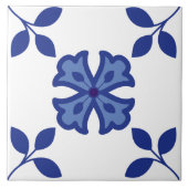 Blaue Blossom Fliese (Vorderseite)