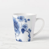 Blaue Blossom Tea Cup Milchtasse (Rechts)