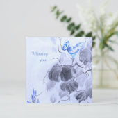 Blaue Blume (Stehend Vorderseite)