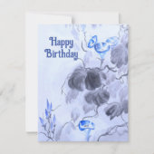 Blaue Blume (Vorderseite)