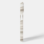 Blaue Blume auf Abstrakten Elfenbeingewebe Case-Mate iPhone Hülle (Rückseite / Rechts)