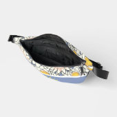 Blaue Blume Bauchtasche (Offen)