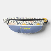 Blaue Blume Bauchtasche (Ablage )