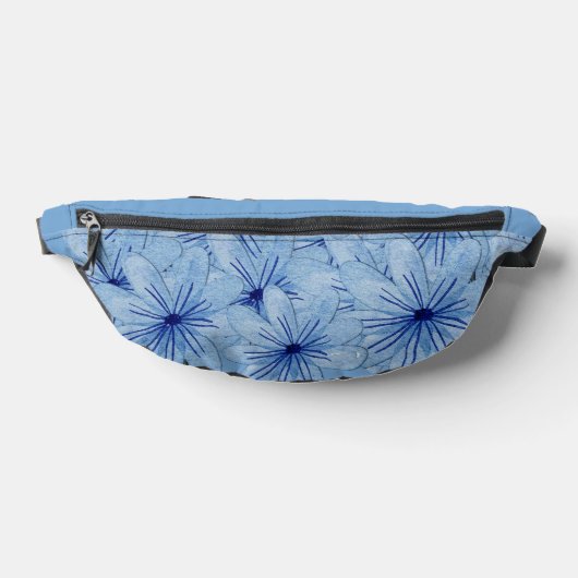 Blaue Blume Bouquet Bauchtasche (Ablage )