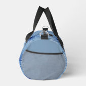 Blaue Blume Bouquet Duffle Bag (Rechts)
