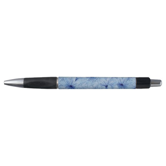 Blaue Blume Bouquet Kugelschreiber (Vorderseite)