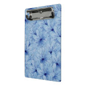 Blaue Blume Bouquet Mini Klemmbrett (Gewinkelt2)