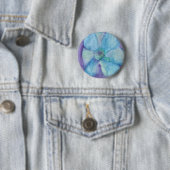 Blaue Blume Button (Beispiel)