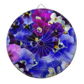 Blaue Blume Dartscheibe (vorne)