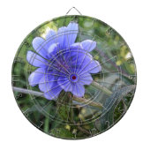 Blaue Blume Dartscheibe (vorne)
