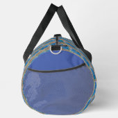 Blaue Blume Duffle Bag (Rechts)