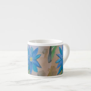 Blaue Blume Espressotasse