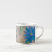 Blaue Blume Espressotasse (Rechts)