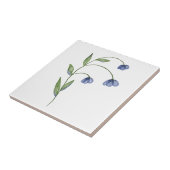 Blaue Blume Fliese (Seite)