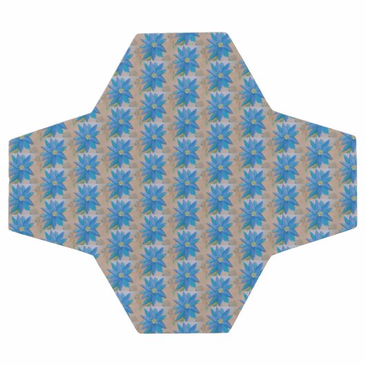 Blaue Blume Fußball (Flach)