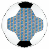 Blaue Blume Fußball (Vorderseite)
