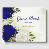 Blaue Blume Gästebuch (Vorderseite)