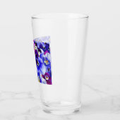 Blaue Blume Glas (Links)