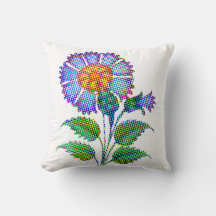 Blaue Blume Halftone Fine Art