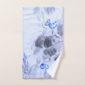 Blaue Blume Handtuch (Handtuch)