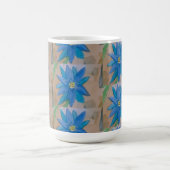 Blaue Blume Kaffeetasse (Mittel)