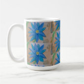 Blaue Blume Kaffeetasse (Links)