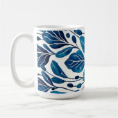 Blaue Blume Kaffeetasse (Links)