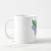Blaue Blume Kaffeetasse (Links)