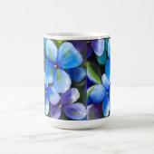 Blaue Blume Kaffeetasse (Mittel)