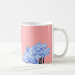 Blaue Blume Kaffeetasse