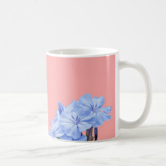 Blaue Blume Kaffeetasse