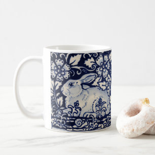 Blaue Blume Kaffeetasse