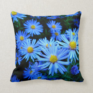 Blaue Blume Kissen