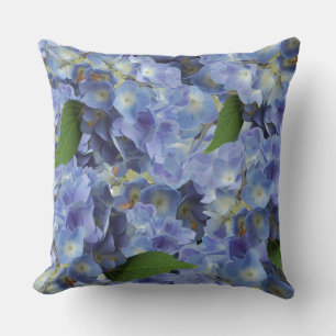 Blaue Blume Kissen