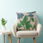 Blaue Blume Kissen (Stuhl )