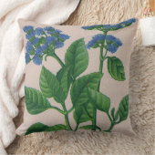 Blaue Blume Kissen (Decke)