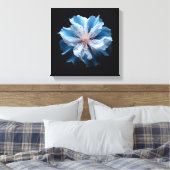 Blaue Blume Leinwanddruck (Insitu (Schlafzimmer))
