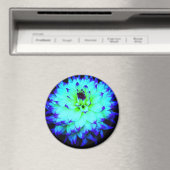 Blaue Blume Magnet (In Situ (Geschirrspüler))