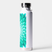 Blaue Blume Mandala-68566 Trinkflasche (Links)