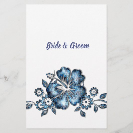 BLAUE BLUME MEINE SPEICHERSPEICHERSPIELKARTE FÜR D FLYER (Hinten)