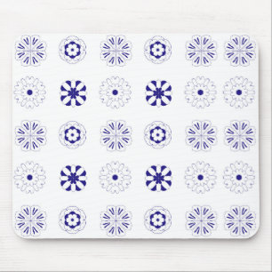 Blaue Blume Mousepad