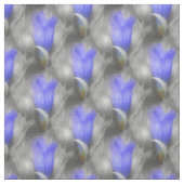 Blaue Blume Naturmuster Stoff (Muster)