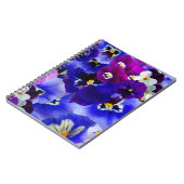 Blaue Blume Notizblock (Linke Seite)