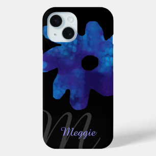blaue Blume personalisiert Case-Mate iPhone Hülle