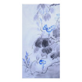 Blaue Blume Poster (Vorderseite)