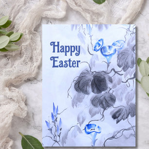 Blaue Blume Postkarte